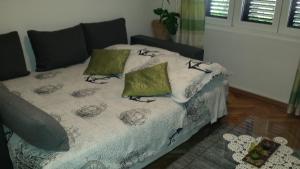 Postel nebo postele na pokoji v ubytování APARTMENT "Patricia"