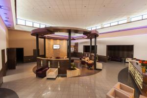 Istumisnurk majutusasutuses Premium Hotel Panoráma