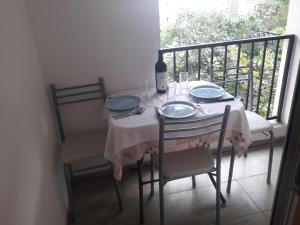 Balkón nebo terasa v ubytování Apartmani Bugarski