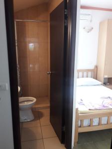 Koupelna v ubytování Apartmani Bugarski