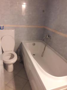 Koupelna v ubytování Apartmani Bugarski