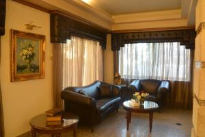 Posezení v ubytování Capri Hotel Suites