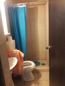 Koupelna v ubytování Apartmani Bugarski