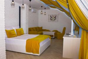 Кровать или кровати в номере Hotel Marton Palace