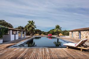 The swimming pool at or close to Herdade dos Alfanges "THE FARMHOUSE"