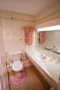 Um banheiro em Gwesty Minffordd Hotel