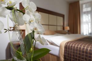 Ліжко або ліжка в номері Hotel zur Post
