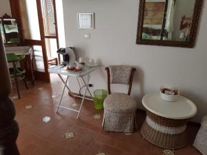 Posezení v ubytování La terrazza di Anna