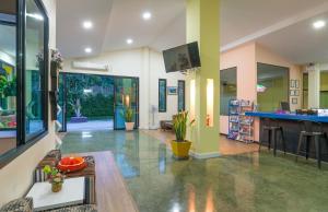 The lobby or reception area at Krabi Inn Resort