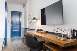 Sjónvarps- og/eða afþreyingartæki á Spinomad hostel