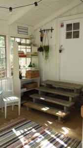 Posezení v ubytování Cottage - Majviken