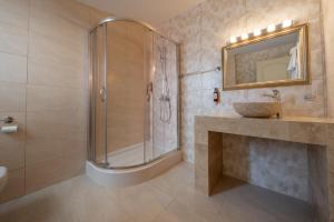 Koupelna v ubytování Hotel Casa Fiori