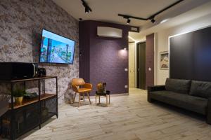 Luxury Experience | WelcHome Napoli tesisinde bir oturma alanı
