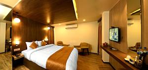 Μια τηλεόραση ή/και κέντρο ψυχαγωγίας στο The Milestone Hotel