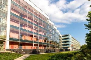 Budynek, w którym mieści się apartament