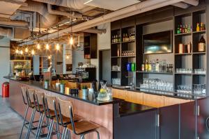 Lounge nebo bar v ubytování MEININGER Hotel Berlin Tiergarten