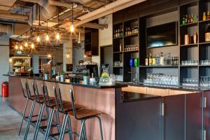 Lounge nebo bar v ubytování MEININGER Hotel Berlin Tiergarten