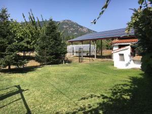 A general mountain view or a mountain view taken from the country house