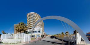 Bygningen som hotellet ligger i
