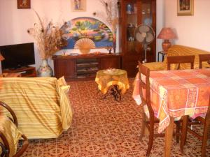 Posezení v ubytování Casa Aurora