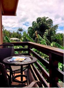 Balkón nebo terasa v ubytování Kalani Hawaii Private Lodging