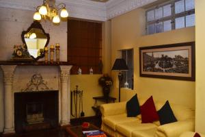 Posezení v ubytování El Balcon Hostal Turistico