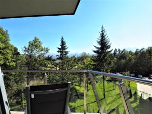Balkón alebo terasa v ubytovaní VIP Apartamenty Szklane Domy The View