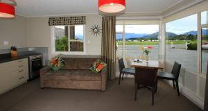 Istumisnurk majutusasutuses Wanaka View Motel