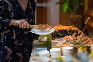 Essen im Resort oder in der Nähe