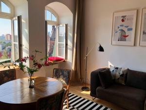 Posedenie v ubytovaní St. Florian Apartament