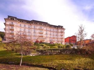 Budova, kde se aparthotel nachází