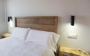 Cama o camas de una habitación en Senda del Cabrerizo