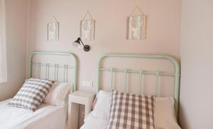 Cama o camas de una habitación en Senda del Cabrerizo
