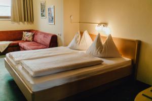 Postel nebo postele na pokoji v ubytování Appartementhaus Barbara