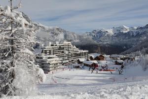 Résidence Valgardena om vinteren