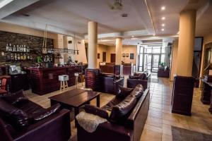 Χώρος καθιστικού στο Apart Hotel Orbilux