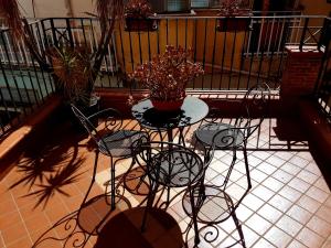 Balkón nebo terasa v ubytování Hotel Scalinatella