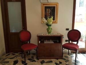 Posezení v ubytování Hotel Scalinatella