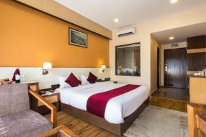Letto o letti in una camera di Hotel Queens Park