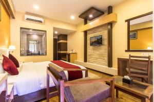 Area soggiorno di Hotel Queens Park