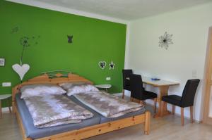 Posteľ alebo postele v izbe v ubytovaní Ferienhaus Steyrdurchbruch