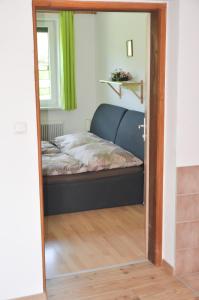 Posteľ alebo postele v izbe v ubytovaní Ferienhaus Steyrdurchbruch