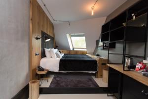 Postel nebo postele na pokoji v ubytování Hotel Rum Budapest