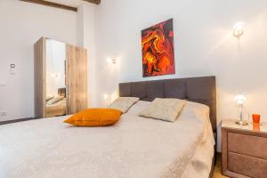 Postel nebo postele na pokoji v ubytování Villa Lurda Linardici Krk