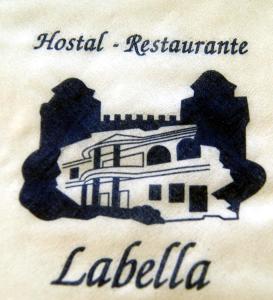 Certifikát, hodnocení, plakát nebo jiný dokument vystavený v ubytování LABELLA - Hostal Rural Restaurante