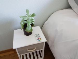 Postel nebo postele na pokoji v ubytování De Goeferdij vakantiewoning