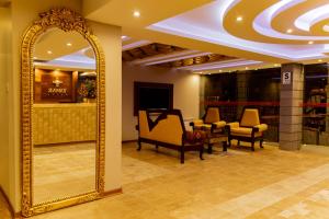 Area soggiorno di Yawar Inka Hotel