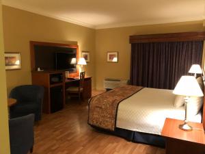 Postel nebo postele na pokoji v ubytování Hotel L'Oie des neiges