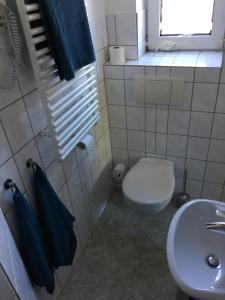Koupelna v ubytování Zum armen Mann