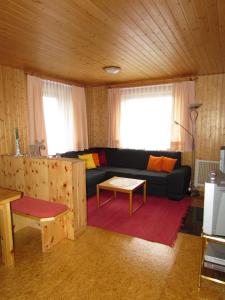 Posezení v ubytování Ferienhaus Bergfee